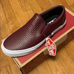 Vans classic slip on shoes